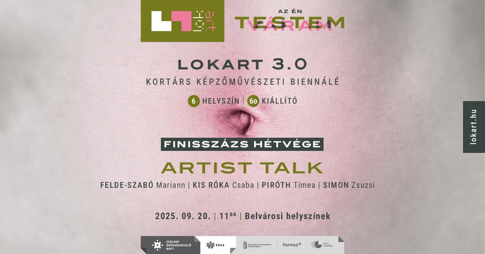 ARTIST TALK | A TÜKÖR ÁLTAL és a LEHETSÉGES TESTEK c. kiállításokon