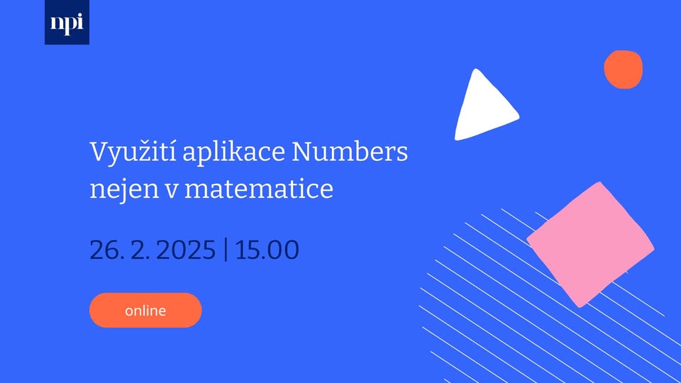 Využití aplikace Numbers nejen v matematice