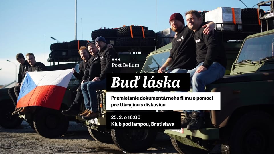 Buď láska – Beseda a premietanie filmu o Ukrajine