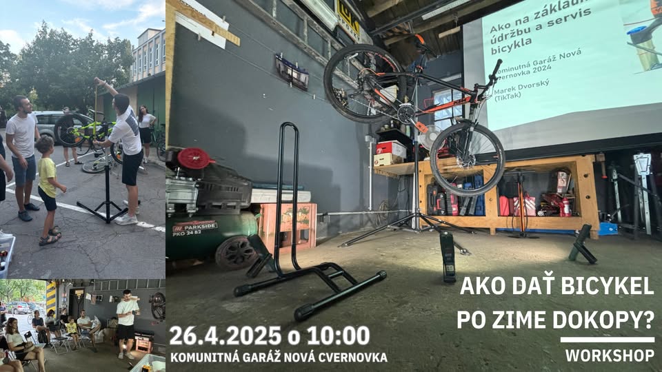 Ako dať bicykel po zime dokopy? | Workshop