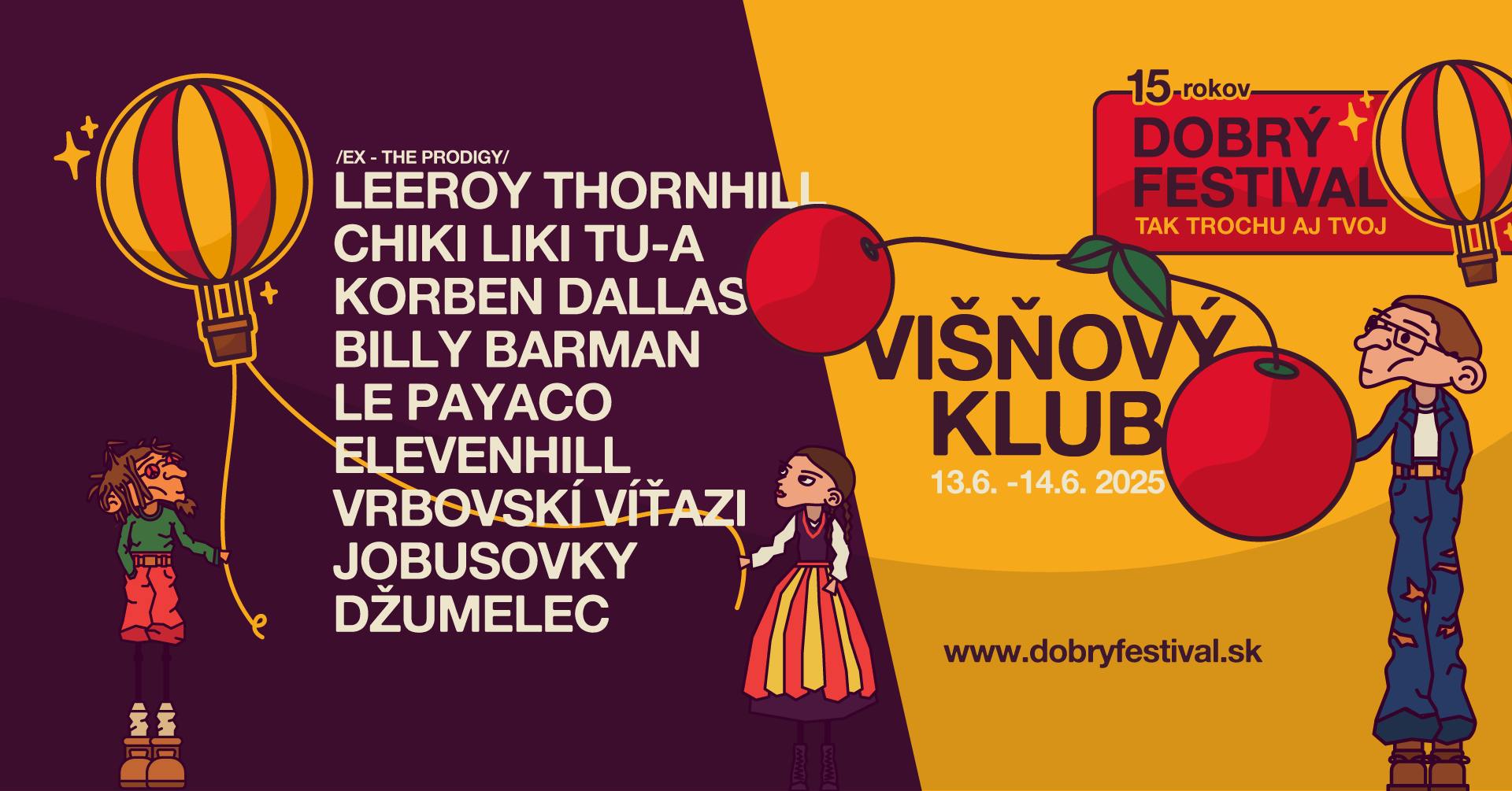 VIŠŇOVÝ KLUB - DOBRÝ FESTIVAL 2025