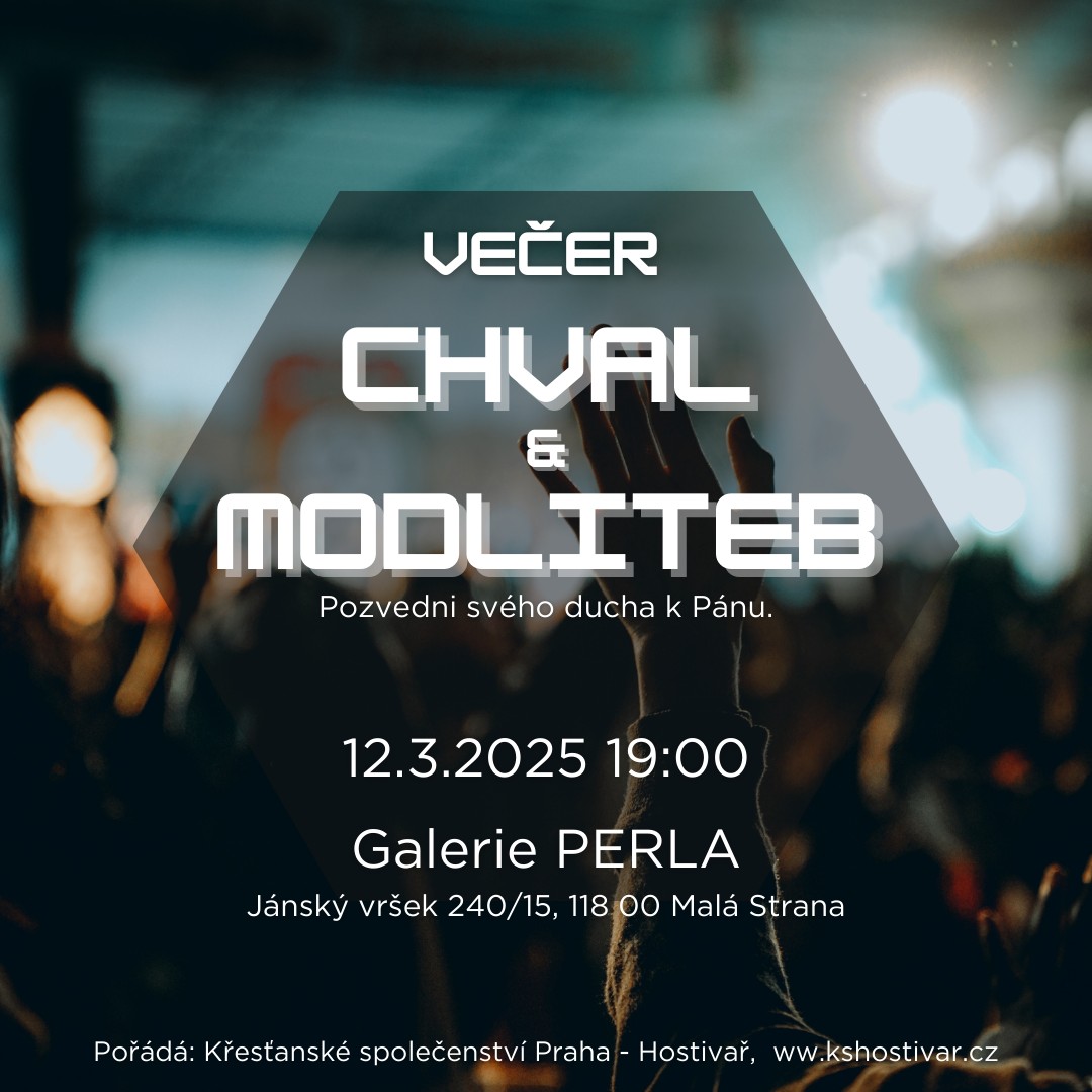 Večer chval a modliteb
