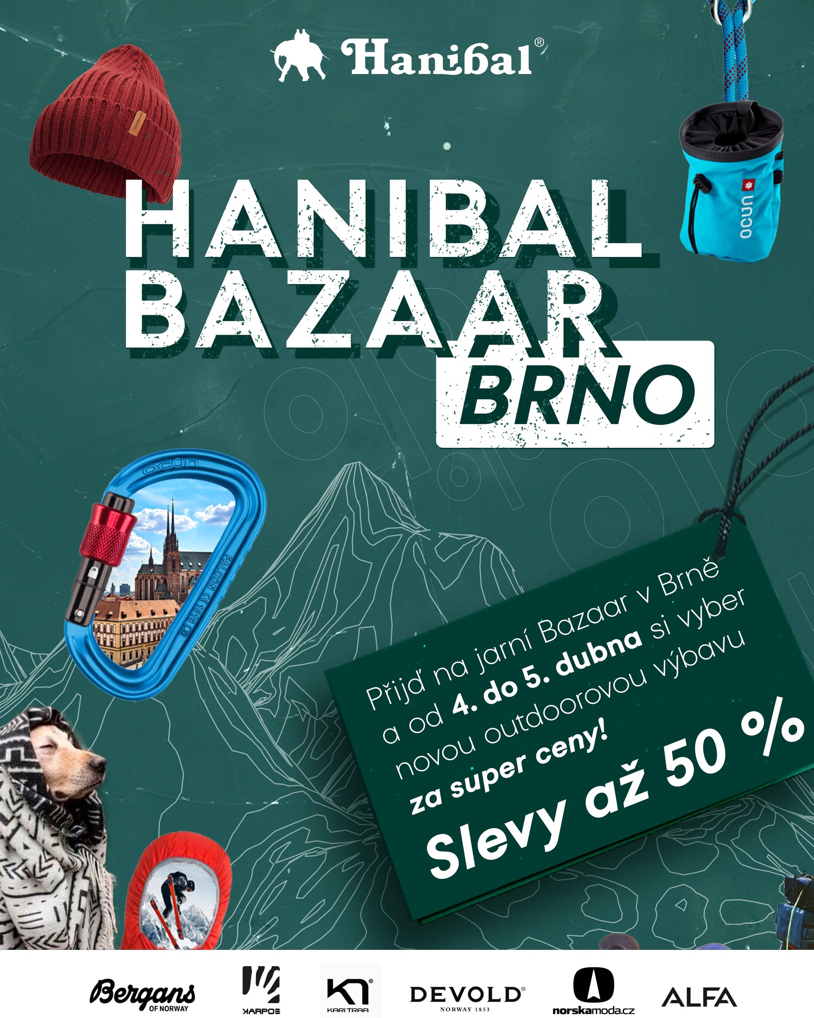 Jarní Bazaar 2025 v Brně: SLEVA 10 % NA VŠE SKLADEM