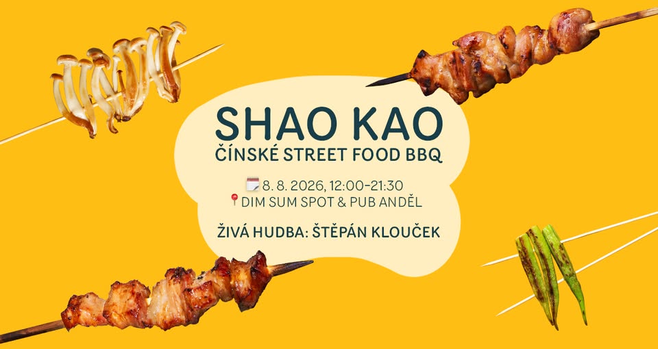 Shao Kao - čínské street food BBQ