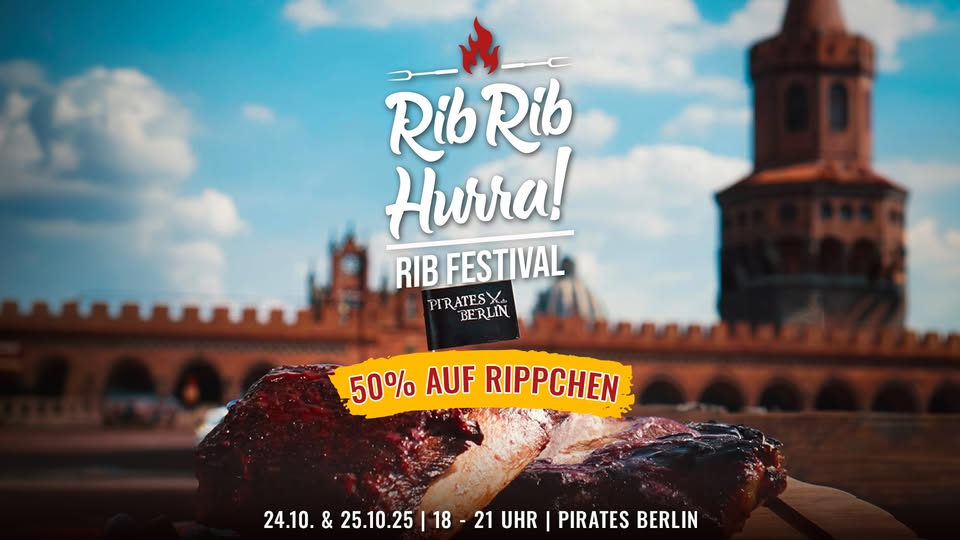 RIB RIB HURRA - Rib Festival - 50% Rippchen Special