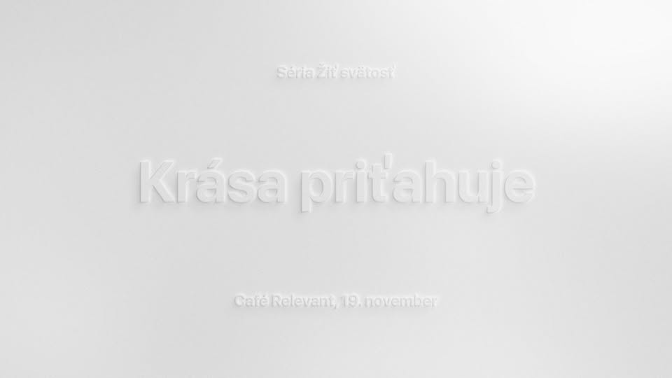 SM | Žiť svätosť - Krása priťahuje