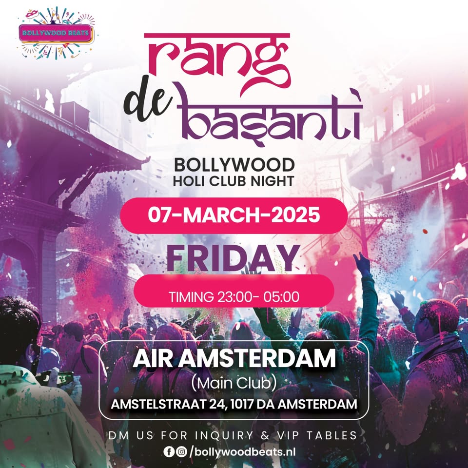 Rang De Basanti : Bollywood Holi Club Night