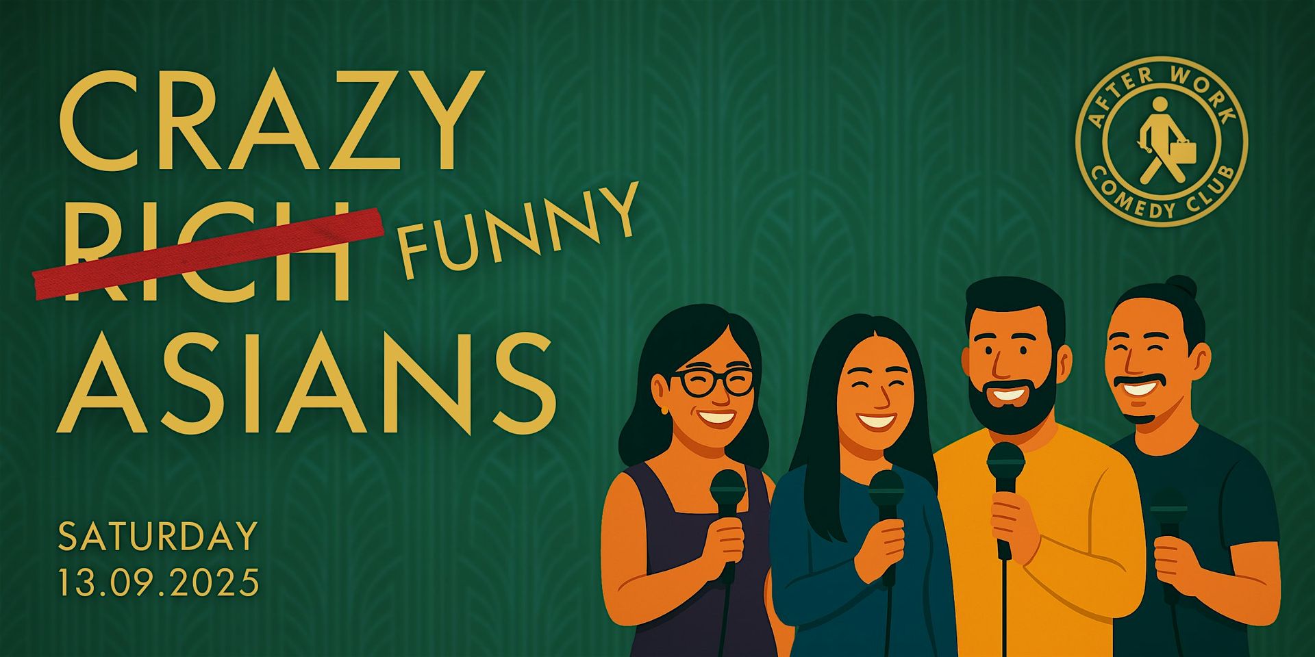 Crazy Funny Asians - Stand Up Comedy Show in English • Berlin