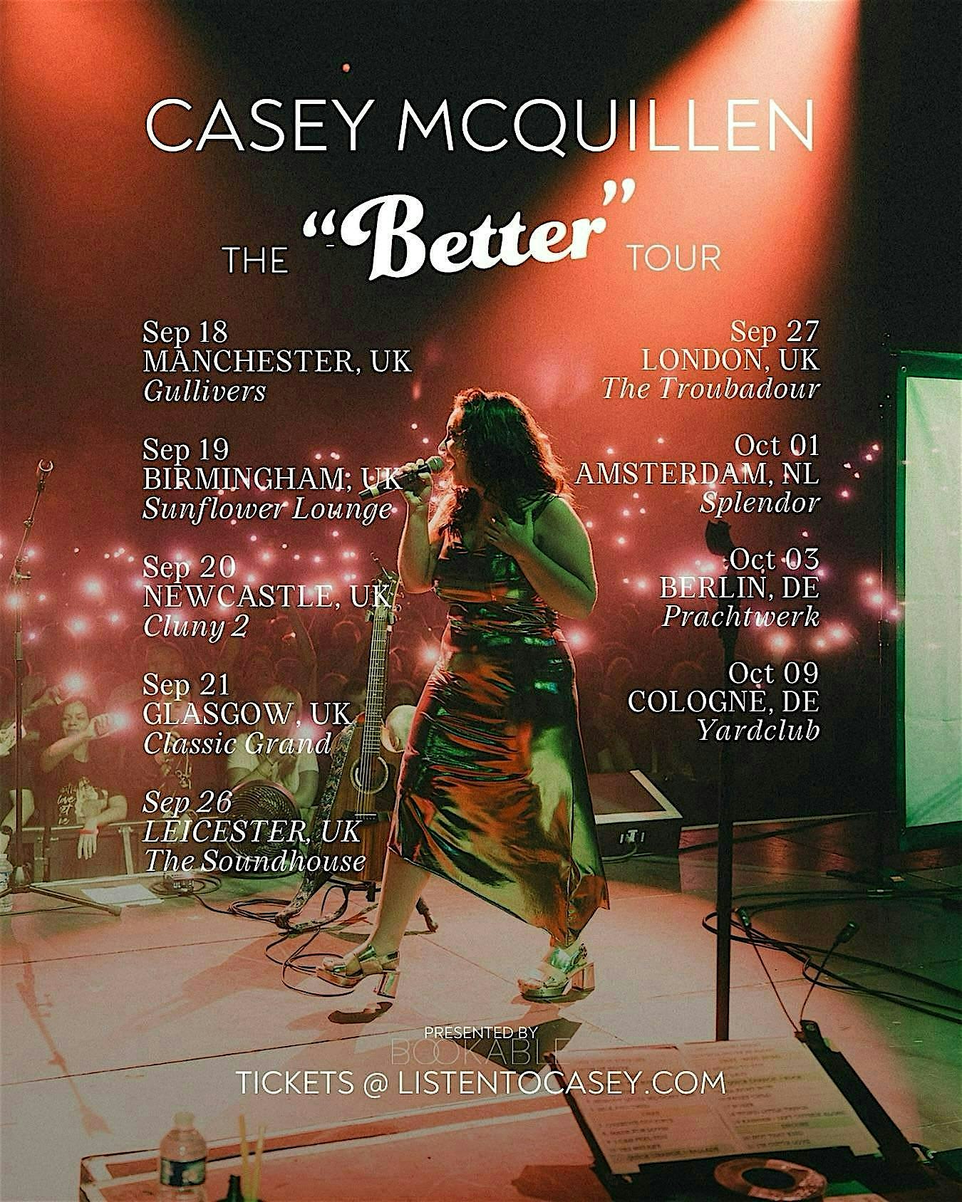 Casey McQuillen Live in Amsterdam