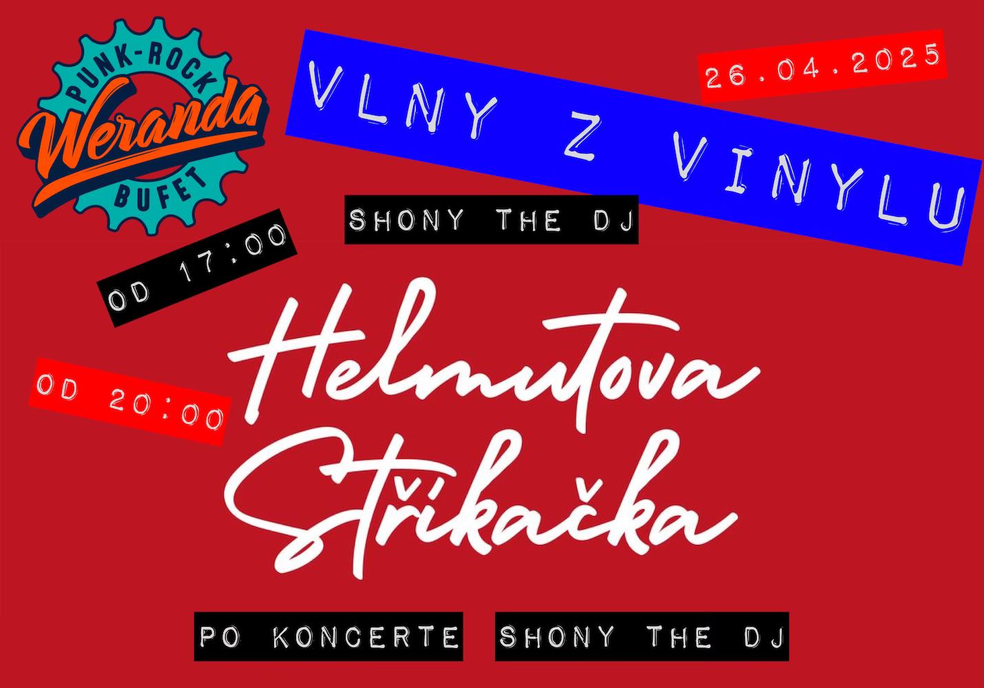 Helmutova Stříkačka v Bratislavě na Werandě