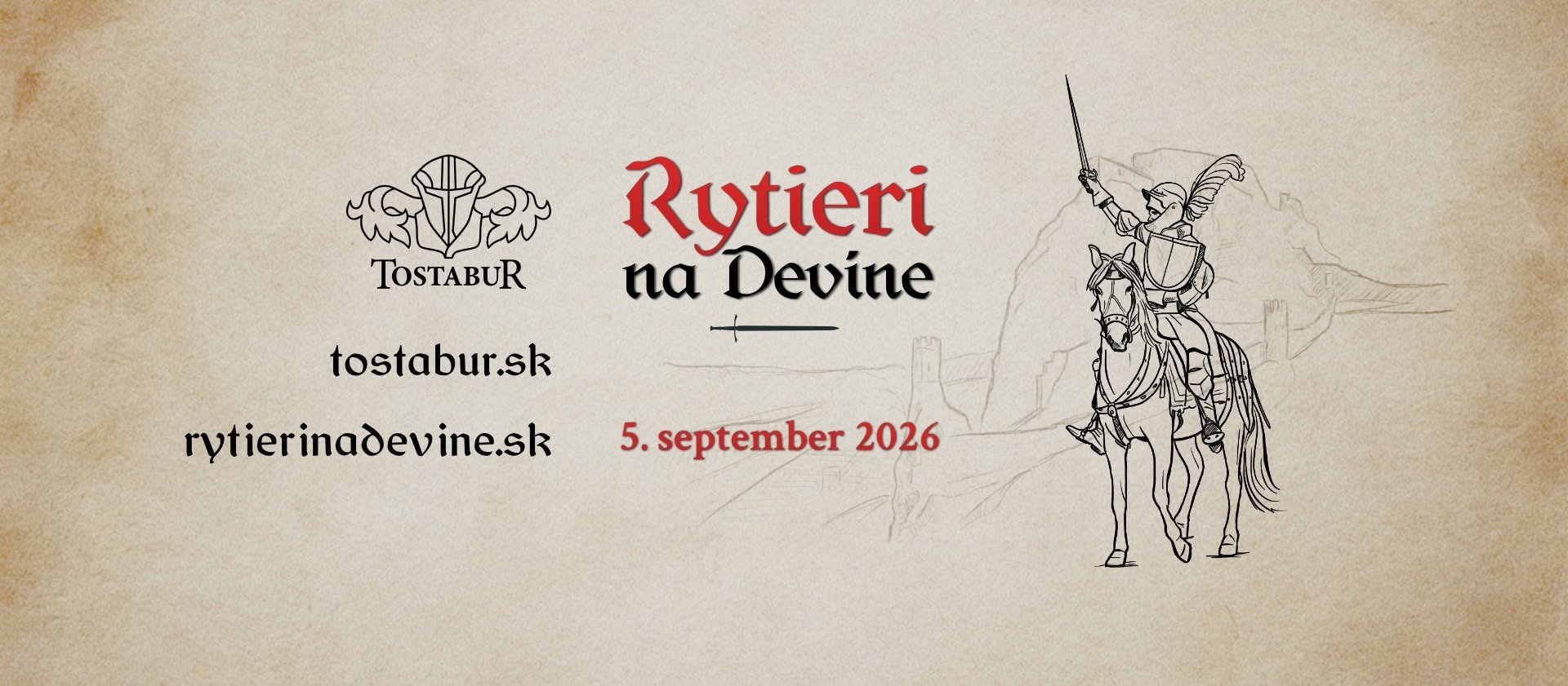 Rytieri na Devíne - 5. september 2026