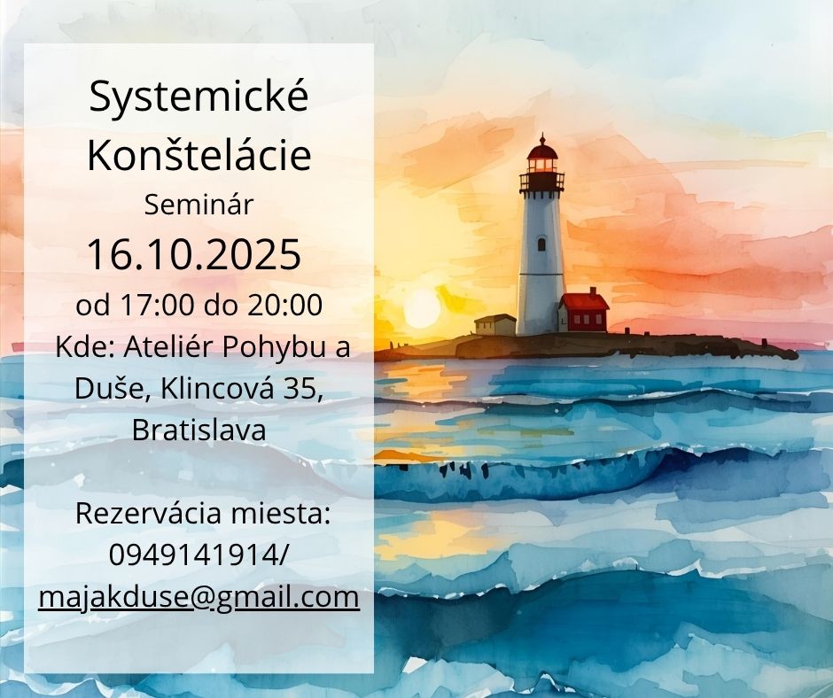 Pozvánka na systemické konštelácie v Bratislave