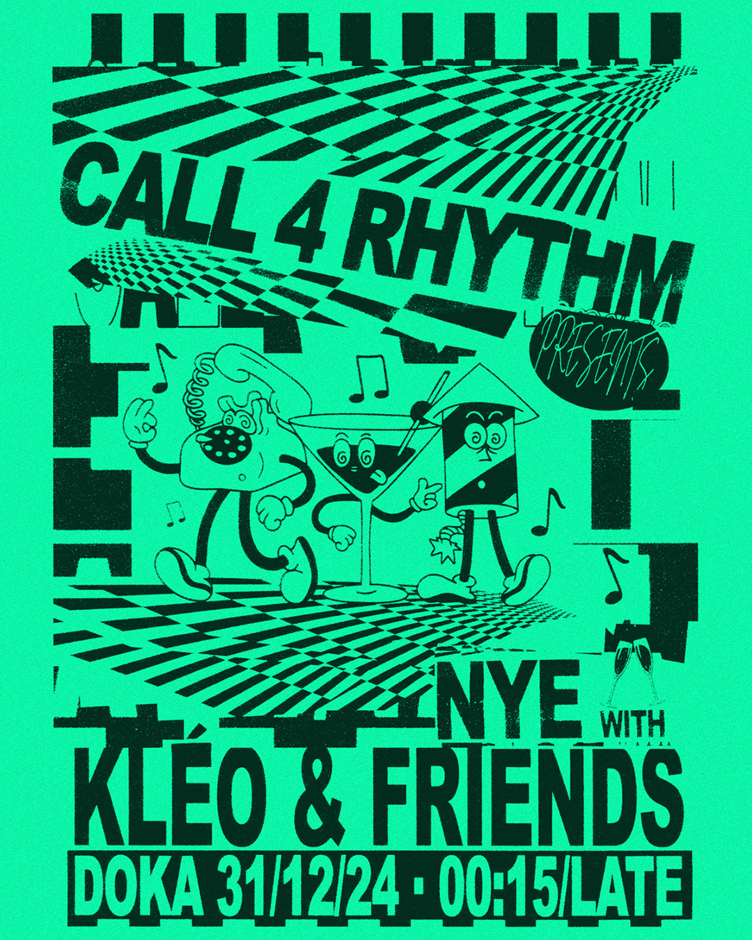 Doka Studio NYE 2024 | Call 4 Rhythm presents Kléo & Friends