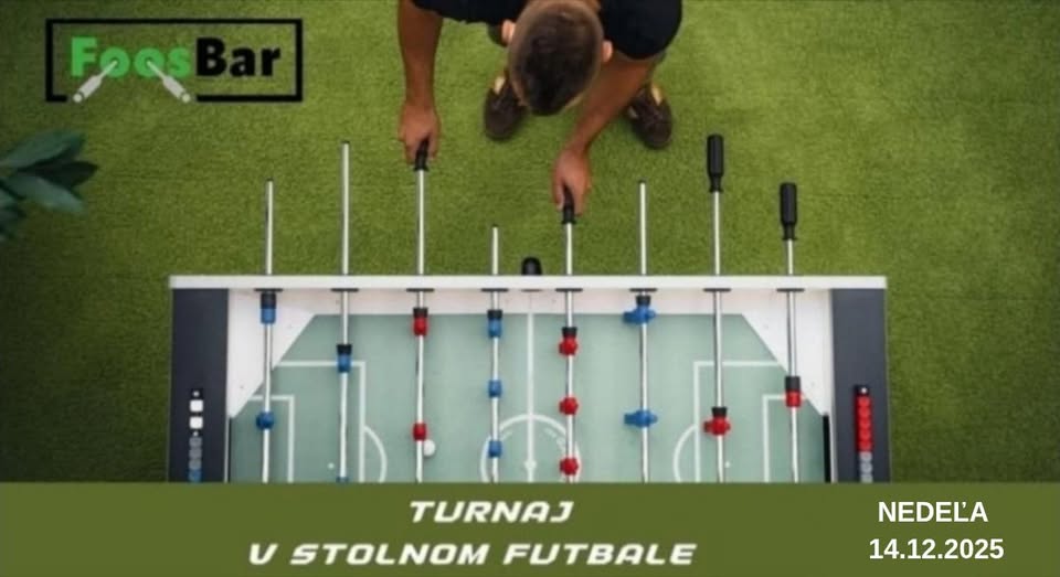 Turnaj v stolnom futbale