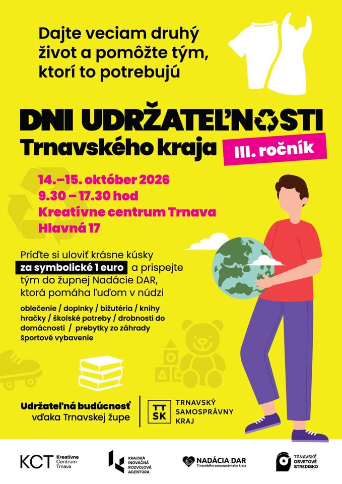 DNI UDRŽATEĽNOSTI TRNAVSKÉHO KRAJA