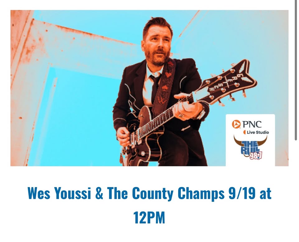 PNC Live Studio w/ Wes Youssi & The County Champs