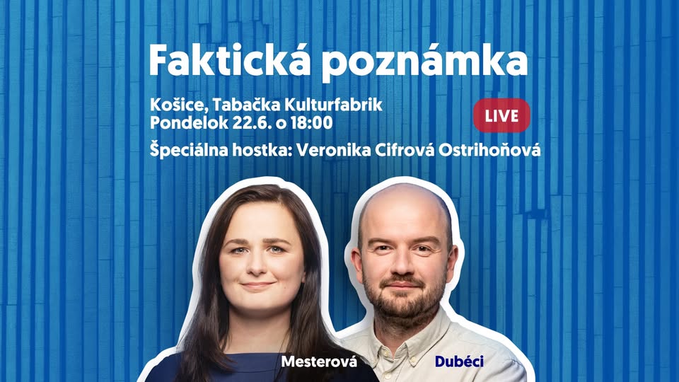 Faktická poznámka LIVE - Košice, Tabačka