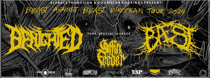 BENIGHTED + BAEST + COFFIN FEEDER / Praha - Rock Café