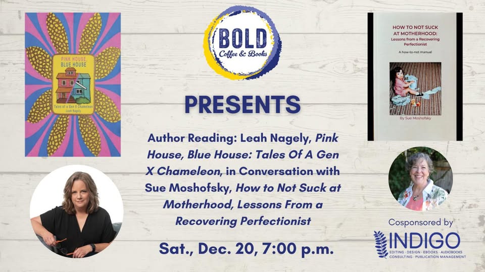 Pink House, Blue House - Book Launch & Reading