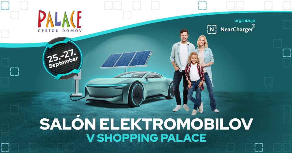 SALÓN ELEKTROMOBILOV 2026 - Shopping Palace, Bratislava