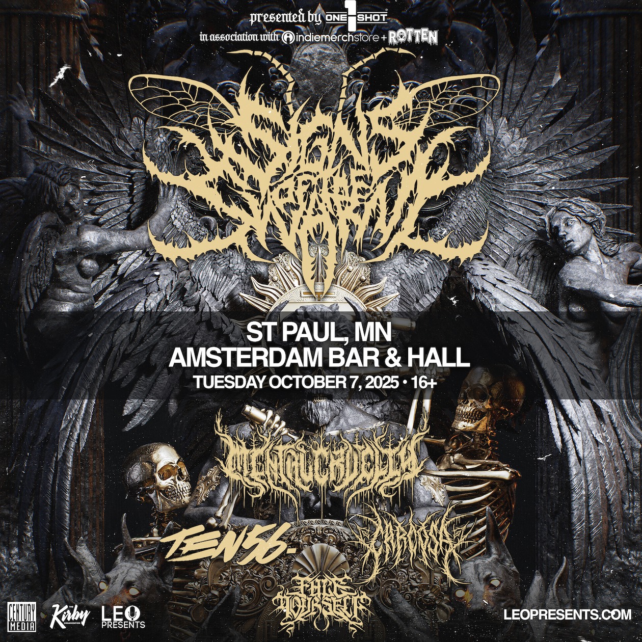 SIGNS OF THE SWARM w/ Mental Cruelty, Ten56, Carcosa, Face Yourself in St Paul