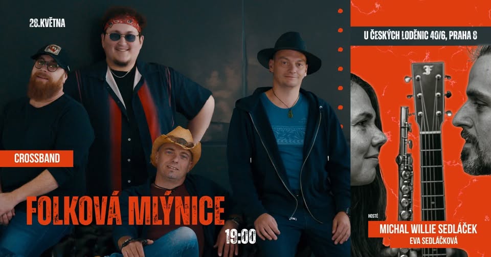 CROSSBAND a host:  Michal Willie Sedláček - Folková Mlýnice