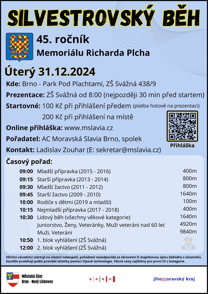 Silvestrovský běh 2024