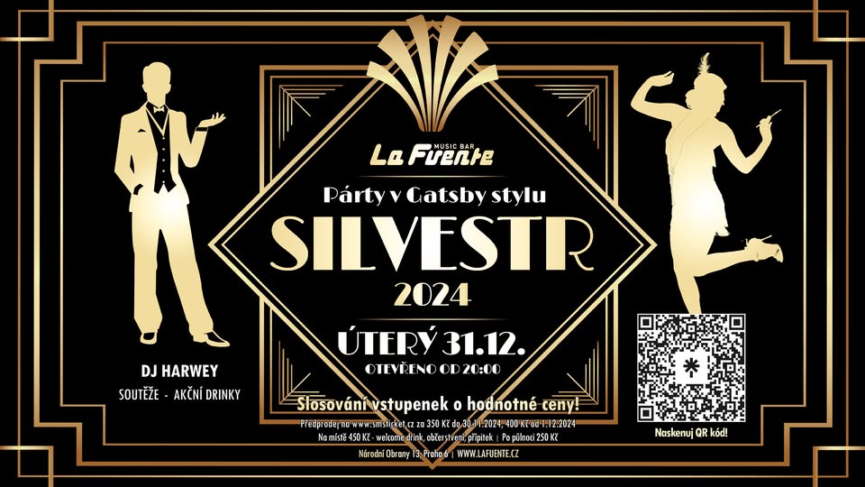 SILVESTR 2024 🎉 v music baru La Fuente