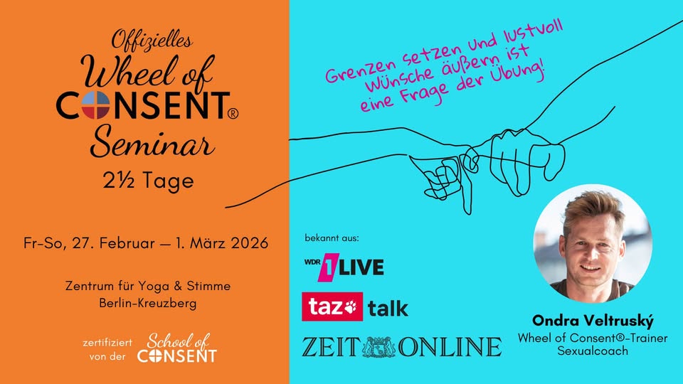 🐲 Wheel of Consent® Seminar (2½ Tage) · Berlin