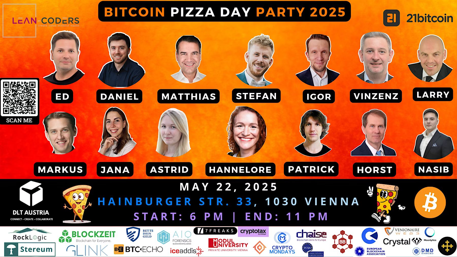 Bitcoin Pizza Day Party 2025