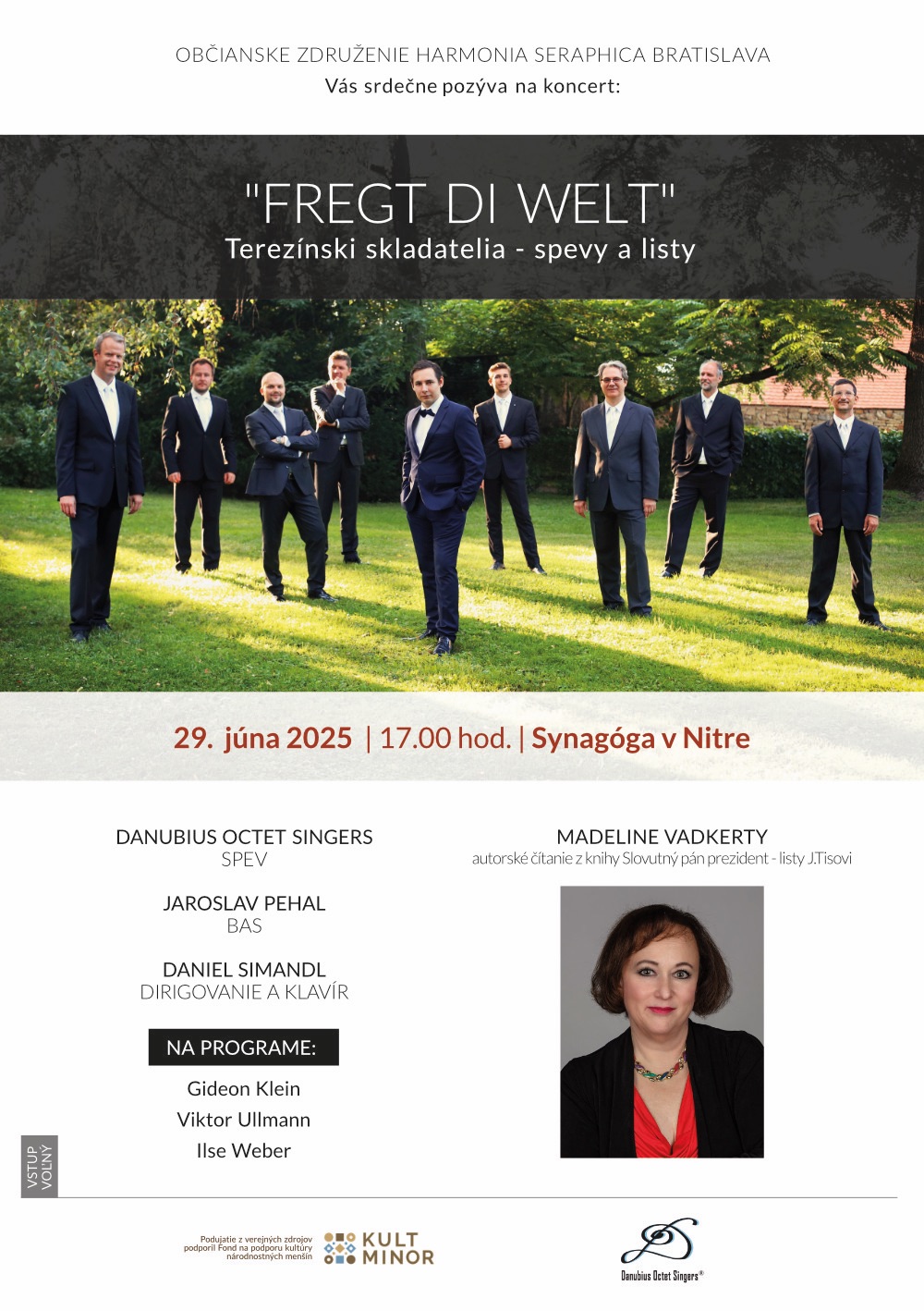 Fregt di Welt - Terezin composers - singing and letters